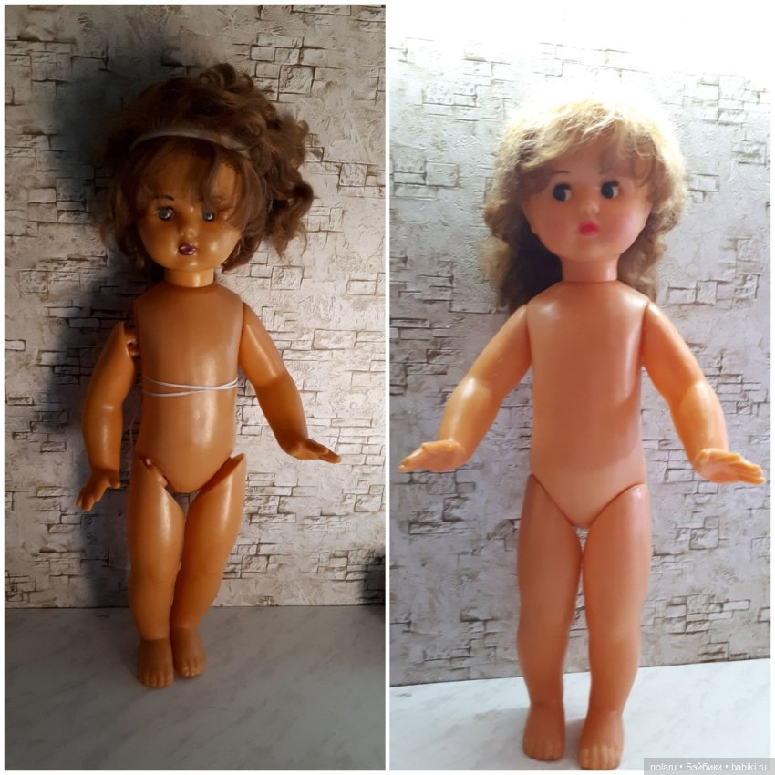 Ремонт советской куклы Марины