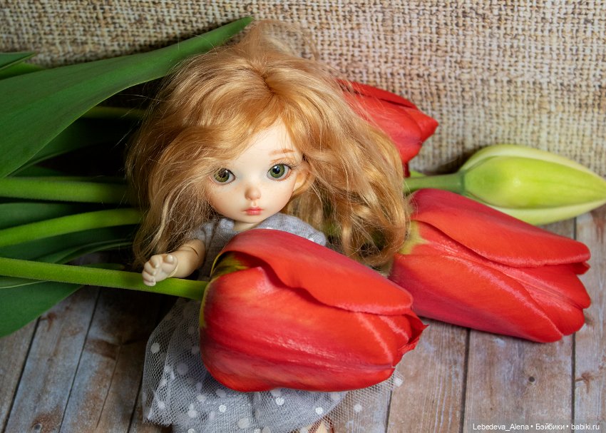 Дюймовочка — Куклы Fairyland (ФэйриЛэнд): BJD (БЖД) (фото 5)