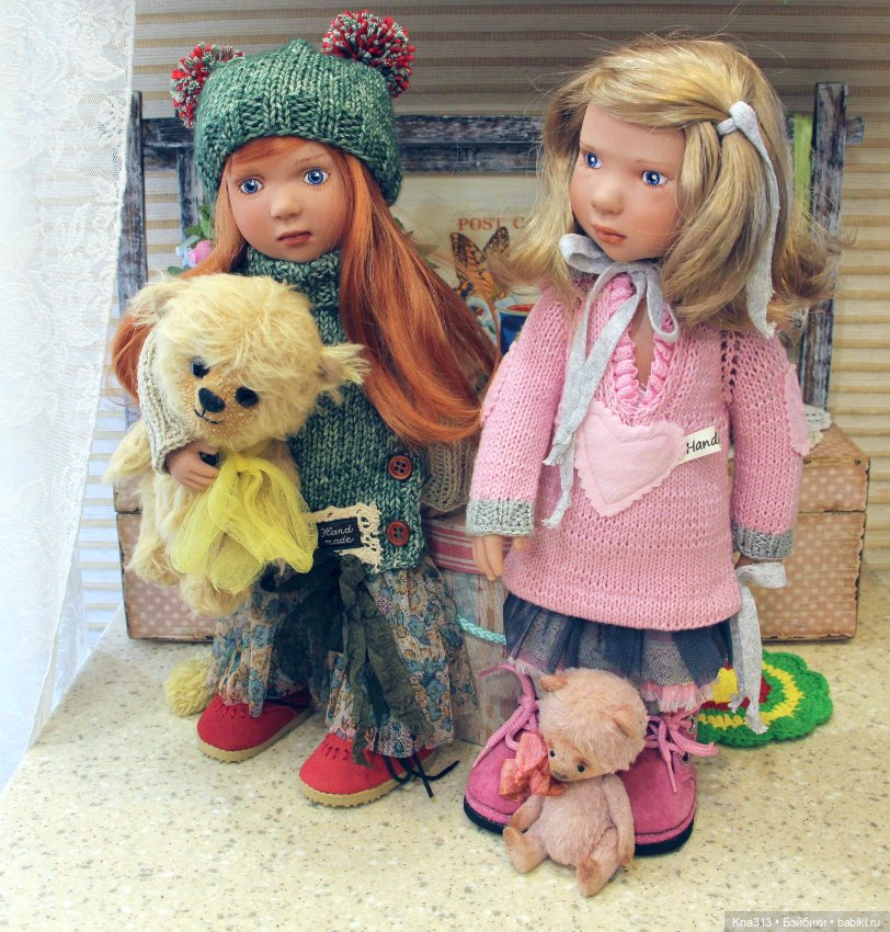 Одеть куколок Zwergnase/Цвергназе оказалось ооооочень не просто