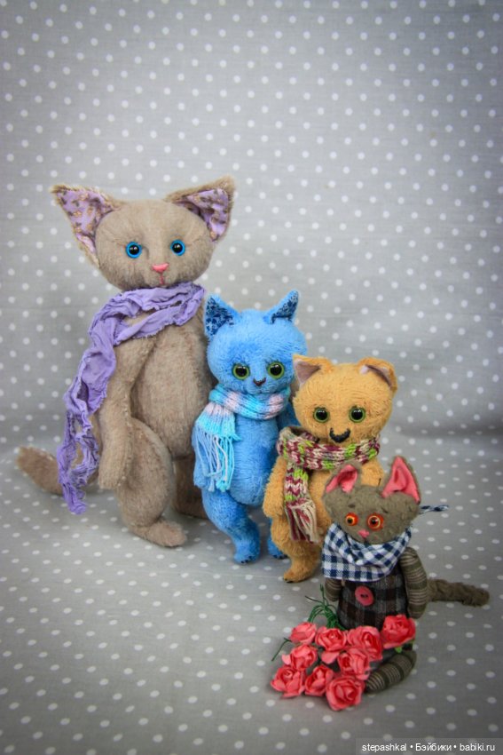 Котомама и компания — Авторские игрушки из разных материалов: синельная проволока (фото 6)