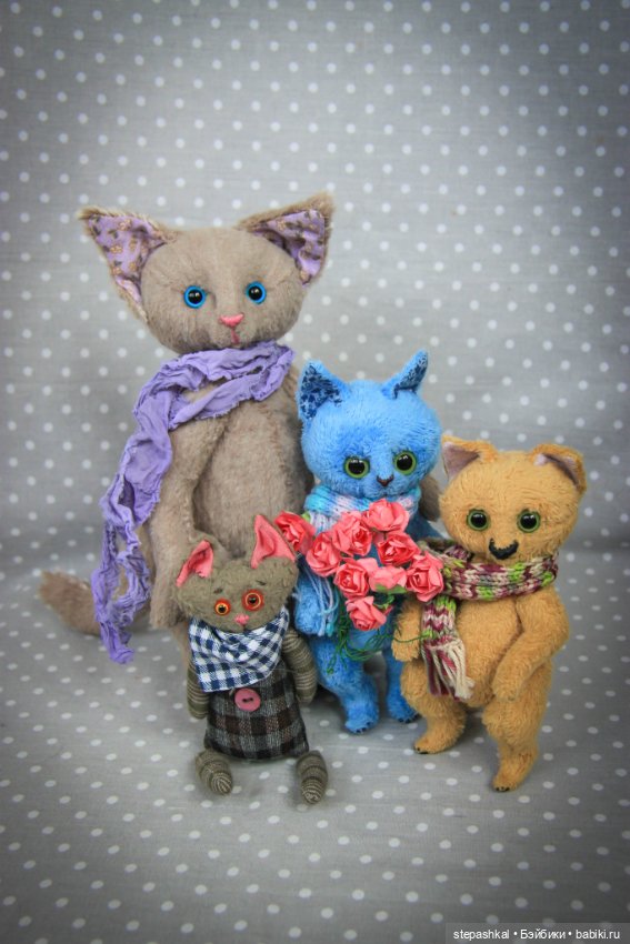 Котомама и компания — Авторские игрушки из разных материалов: синельная проволока (фото 7)