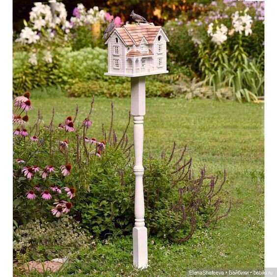 Домики, кормушки. Красиво , стильно. Благодарность от птиц. Идея чем заняться дома (фото 5)