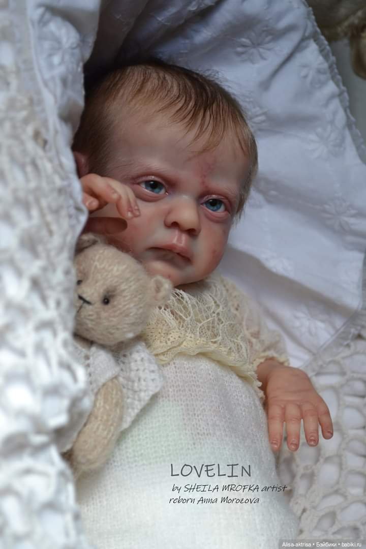 Ловелинка во второй версии.Кукла-реборн Анны Морозовой