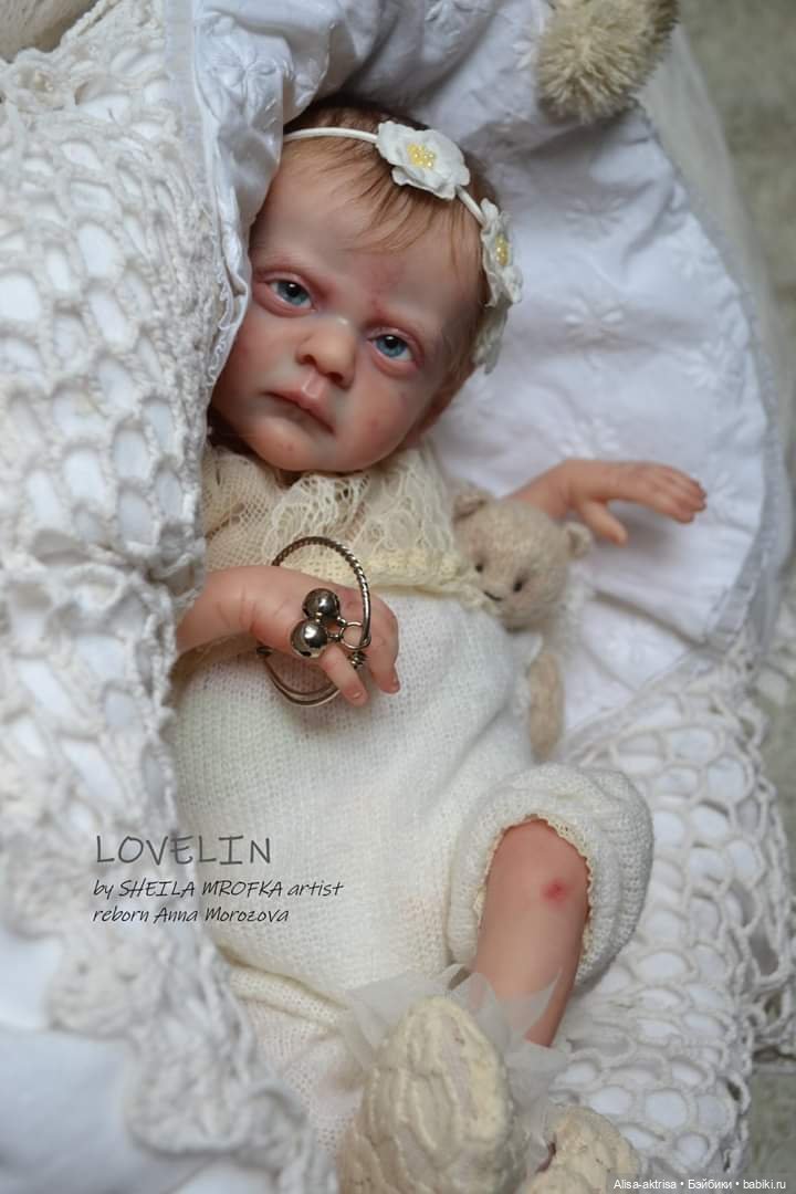 Ловелинка во второй версии.Кукла-реборн Анны Морозовой