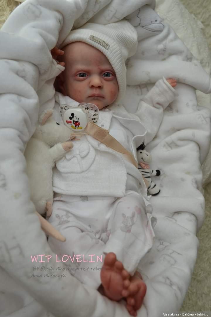 Ловелинка во второй версии.Кукла-реборн Анны Морозовой