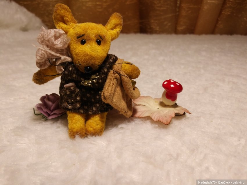 Лиса Алиса - моя новая игрушка (фото 10)