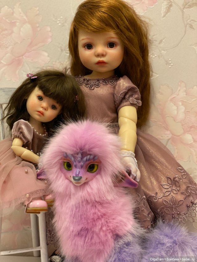 Мои принцессы и их любимки! А какие у ваших принцесс питомцы (фото 7)