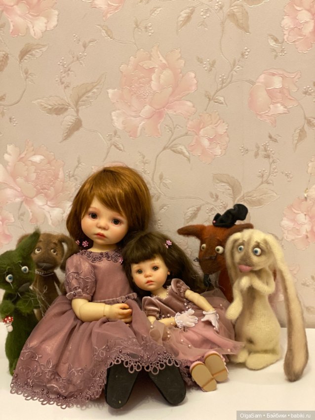 Мои принцессы и их любимки! А какие у ваших принцесс питомцы