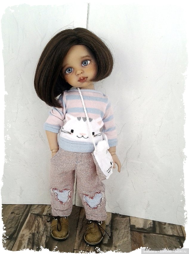 Сашенька. ООАК куколки Паола Рейна