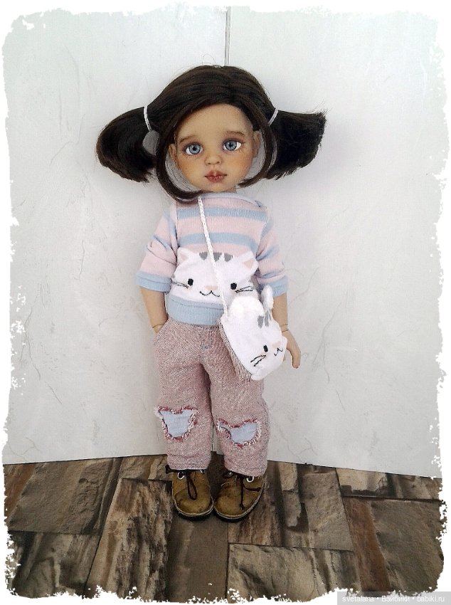 Сашенька. ООАК куколки Паола Рейна