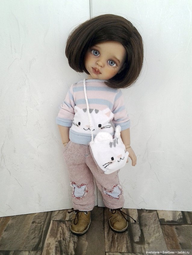 Сашенька. ООАК куколки Паола Рейна