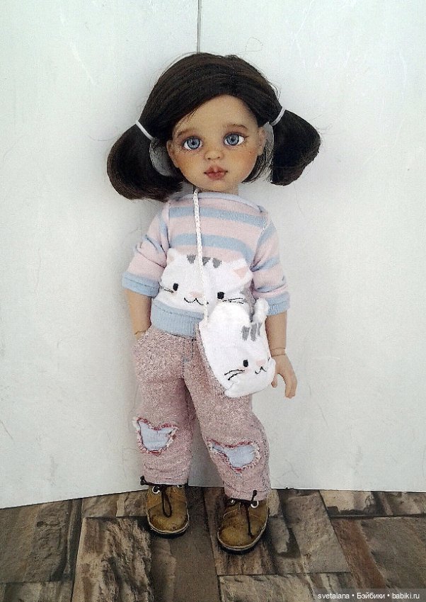 Сашенька. ООАК куколки Паола Рейна