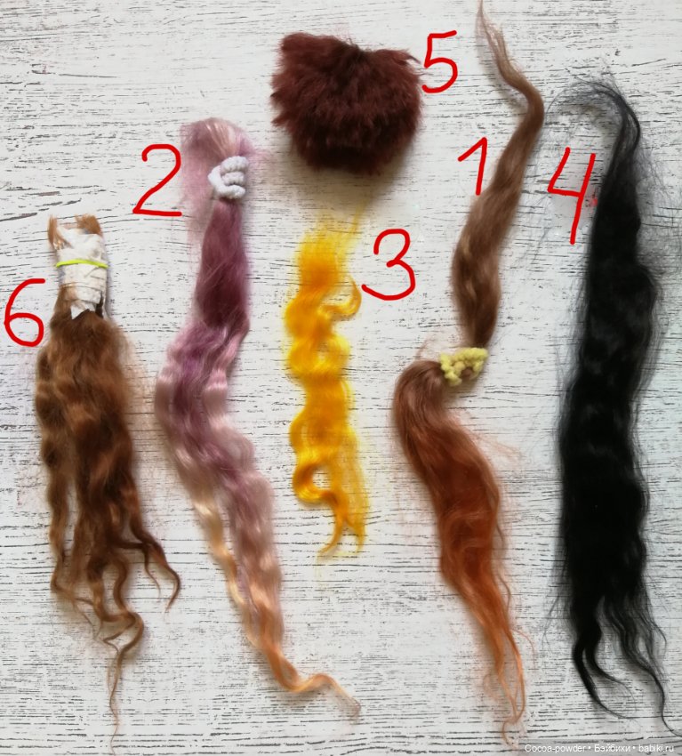 Окрашивание козочки, испытание краски для волос (фото 2)