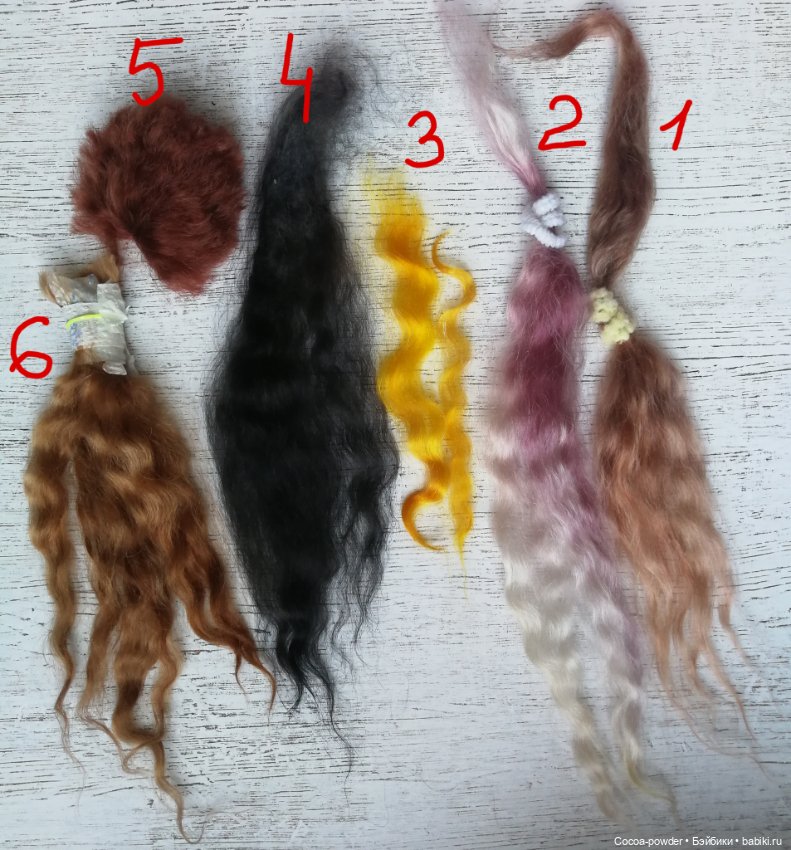 Окрашивание козочки, испытание краски для волос (фото 4)