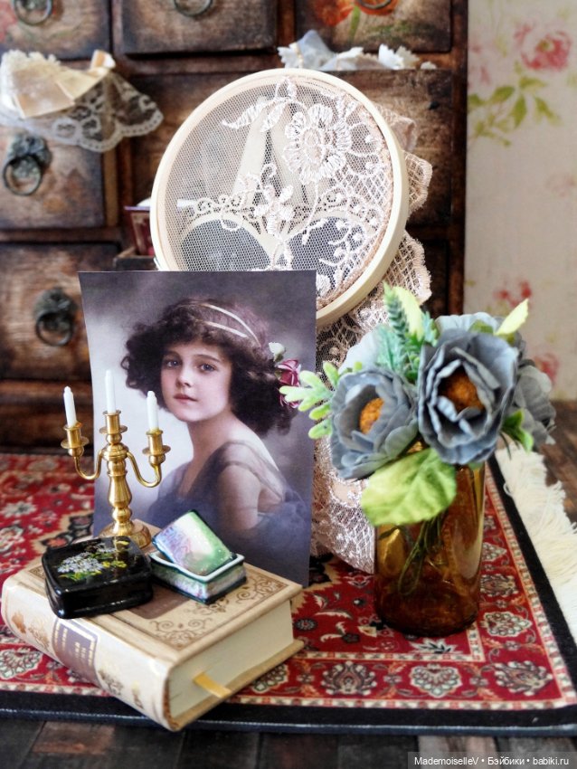 Старинный комод — Мебель для кукол и домиков: фото (фото 4)