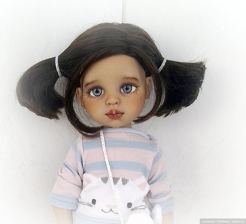 Сашенька. ООАК куколки Паола Рейна