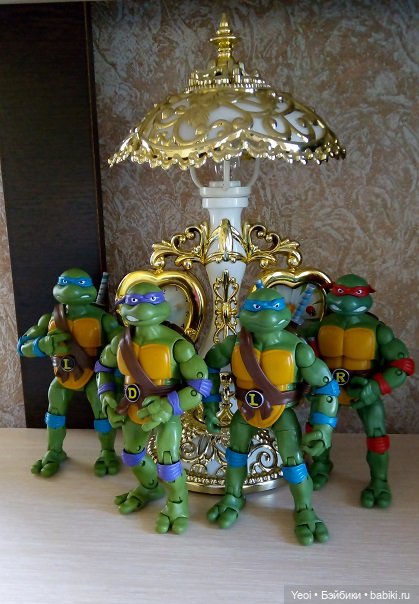 Фигурки черепашки мутанты ниндзя. TMNT. Классическая серия