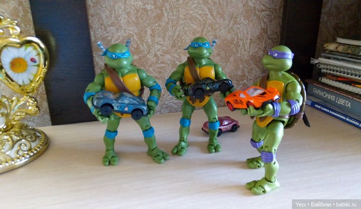 Фигурки черепашки мутанты ниндзя. TMNT. Классическая серия