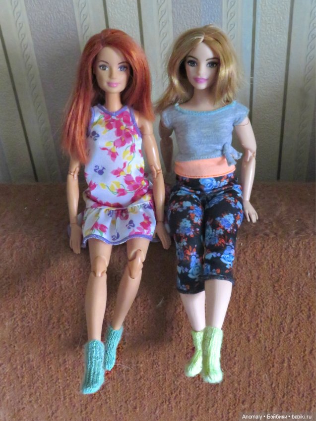 Не могу не похвалиться! И немедленно! Носочки для барби (фото 4)