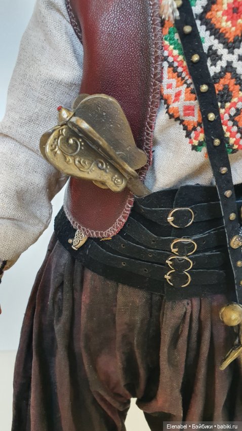 Авторская кукла "Днепровский казак" (фото 4)