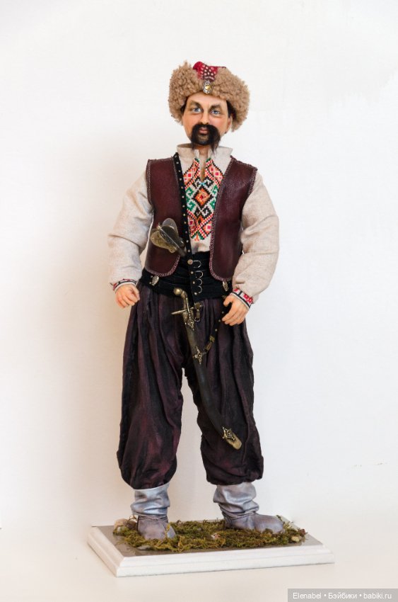 Авторская кукла "Днепровский казак"