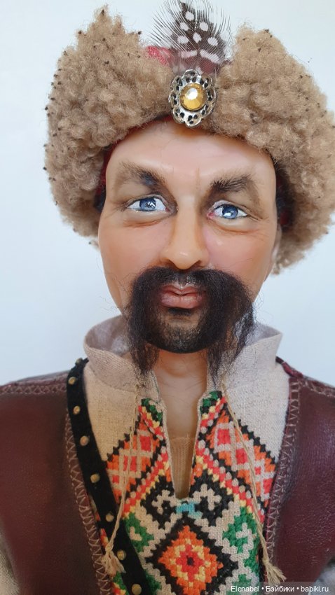 Авторская кукла "Днепровский казак" (фото 8)