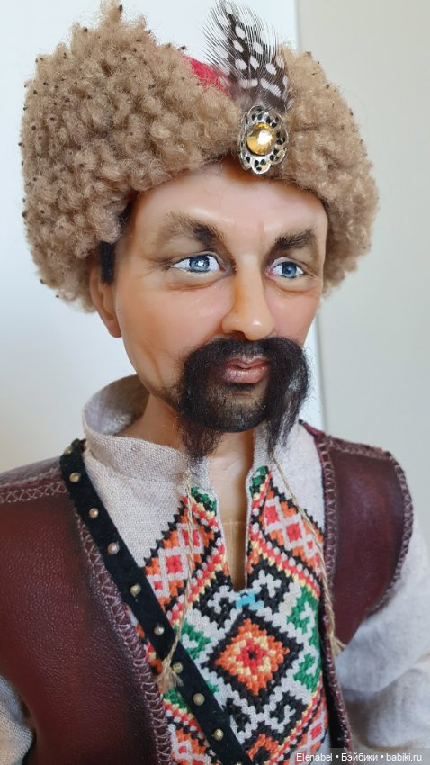 Авторская кукла "Днепровский казак" (фото 9)