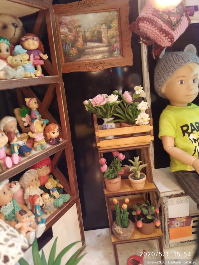 Кукольный шкафчик — Домашние коллекции кукол: фото собраний (фото 8)