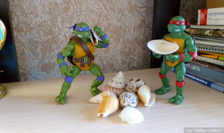 Фигурки черепашки мутанты ниндзя. TMNT. Классическая серия