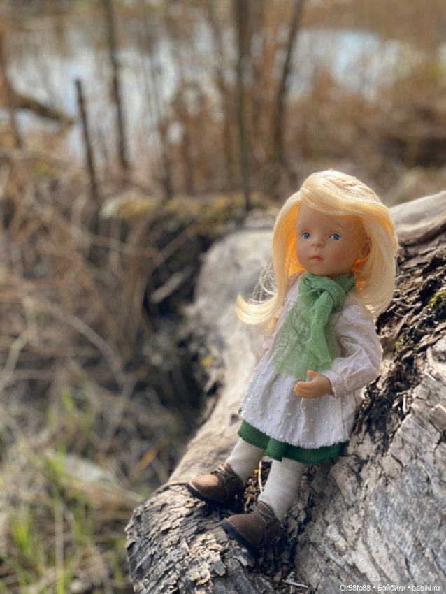 Первая прогулка Луны — Куклы Petitcollin (Петитколлин) и Sylvia Natterer: Minouche