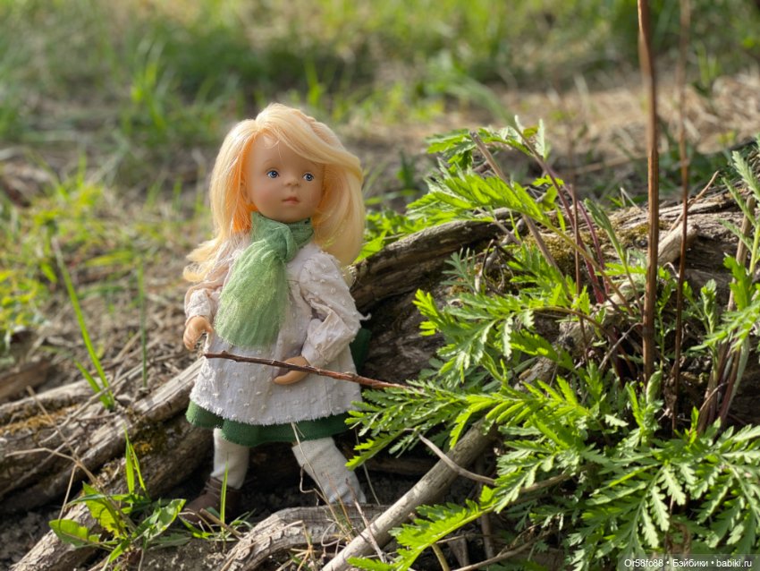 Первая прогулка Луны — Куклы Petitcollin (Петитколлин) и Sylvia Natterer: Minouche