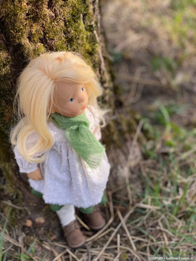 Первая прогулка Луны — Куклы Petitcollin (Петитколлин) и Sylvia Natterer: Minouche (фото 5)