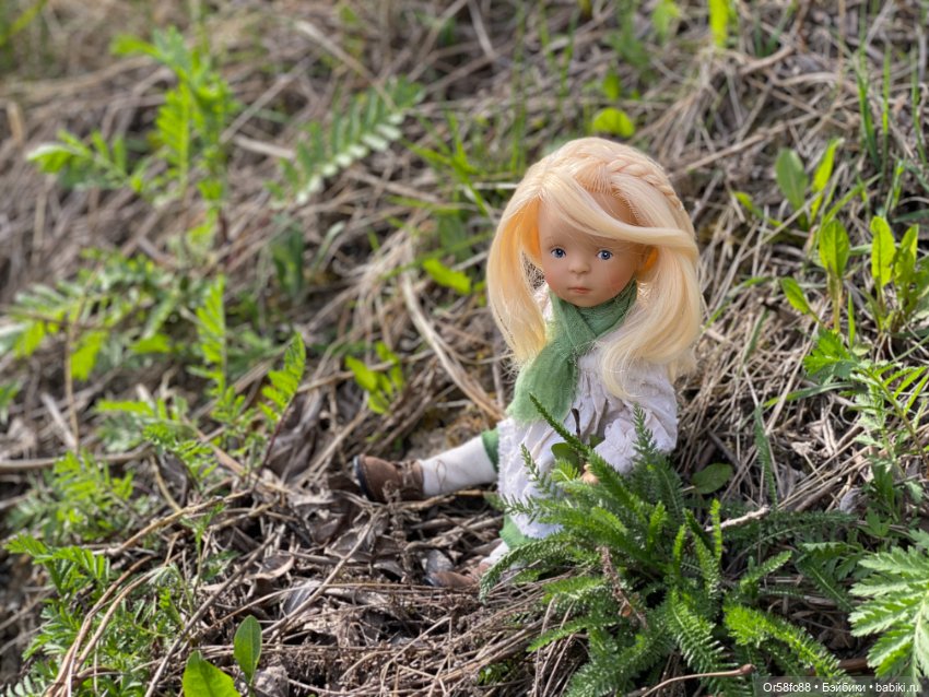 Первая прогулка Луны — Куклы Petitcollin (Петитколлин) и Sylvia Natterer: Minouche