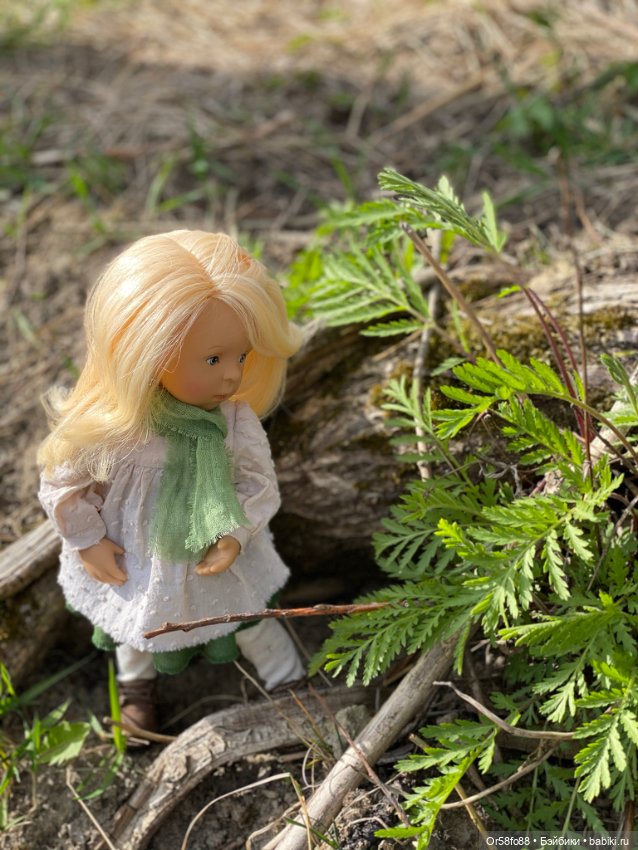 Первая прогулка Луны — Куклы Petitcollin (Петитколлин) и Sylvia Natterer: Minouche