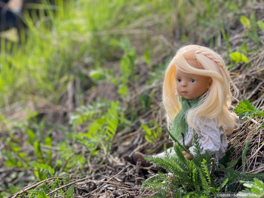 Первая прогулка Луны — Куклы Petitcollin (Петитколлин) и Sylvia Natterer: Minouche (фото 10)