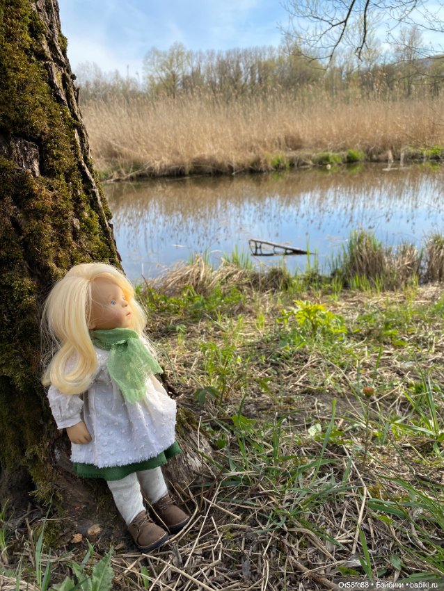 Первая прогулка Луны — Куклы Petitcollin (Петитколлин) и Sylvia Natterer: Minouche (фото 3)