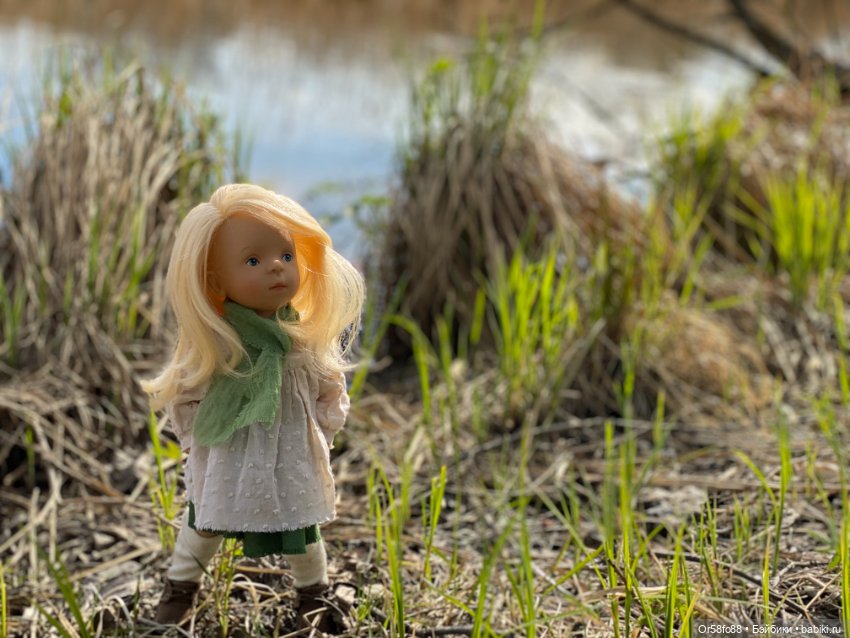 Первая прогулка Луны — Куклы Petitcollin (Петитколлин) и Sylvia Natterer: Minouche (фото 4)