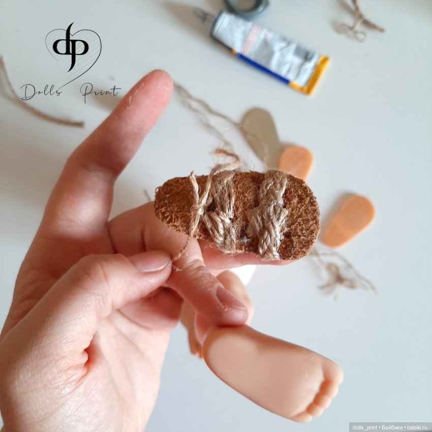 Мини-МК: Босоножки для Паолы (фото 6)