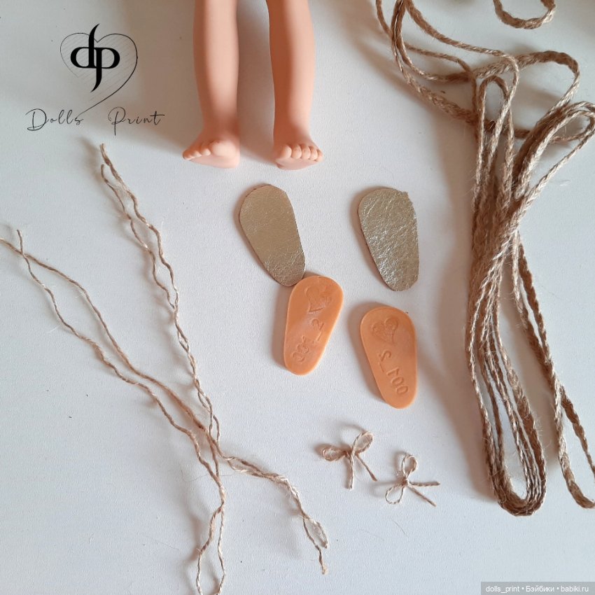 Мини-МК: Босоножки для Паолы (фото 4)