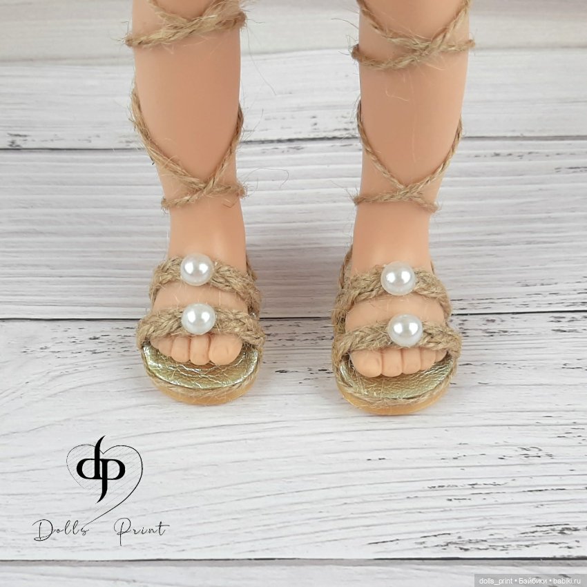 Мини-МК: Босоножки для Паолы