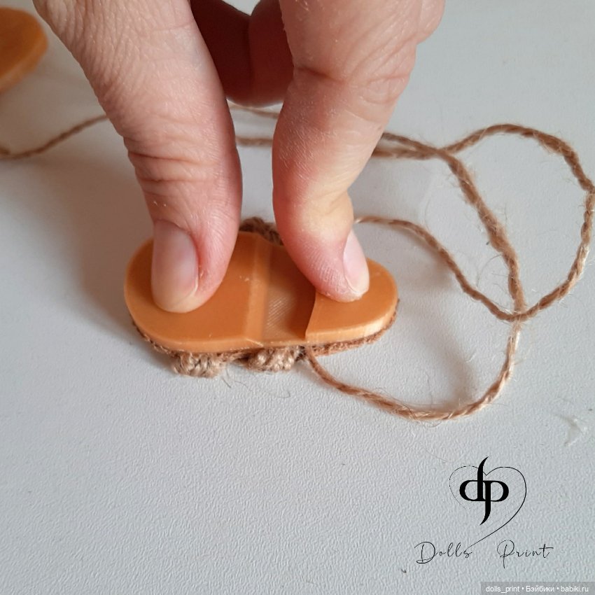 Мини-МК: Босоножки для Паолы (фото 8)