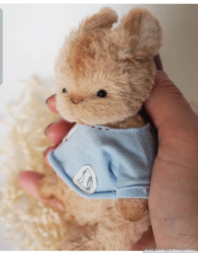 Зайка тедди — Авторские мишки Тедди и друзья: фото (фото 9)