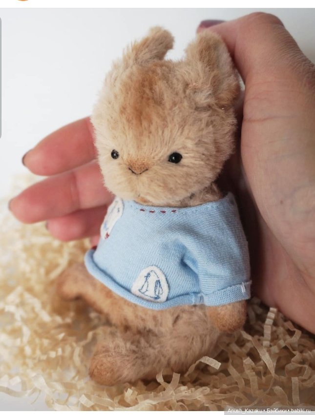 Зайка тедди — Авторские мишки Тедди и друзья: фото