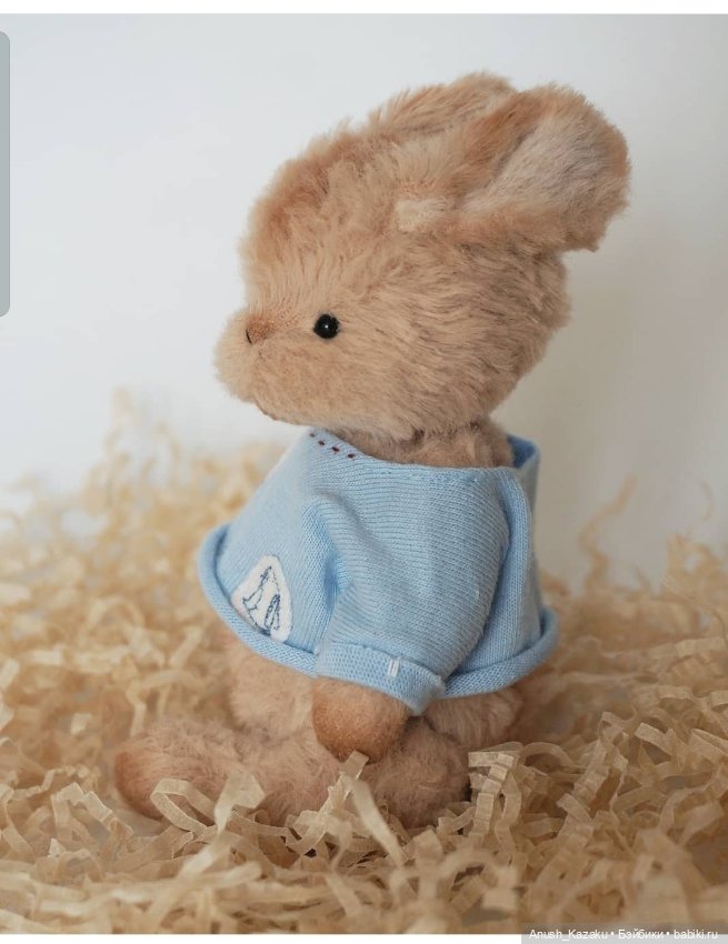 Зайка тедди — Авторские мишки Тедди и друзья: фото (фото 3)