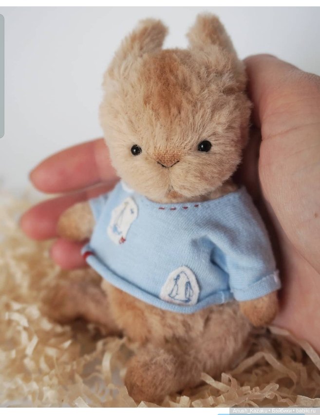 Зайка тедди — Авторские мишки Тедди и друзья: фото (фото 6)