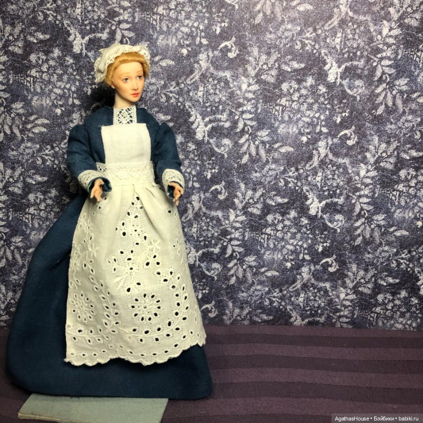Мэри, или Дебют субретки — Авторские миниатюрные куклы: лепка
