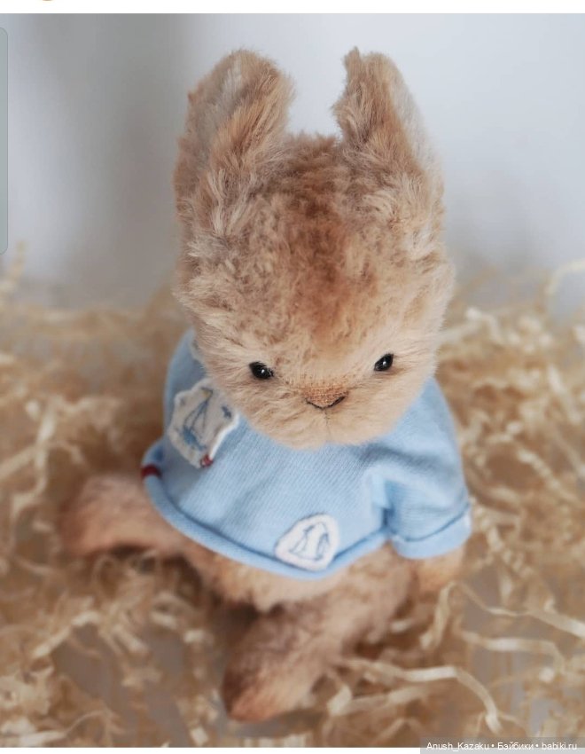 Зайка тедди — Авторские мишки Тедди и друзья: фото (фото 7)