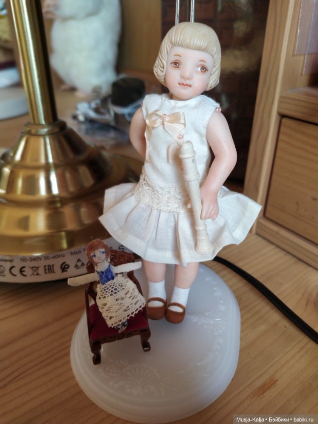 Джемма — Авторские миниатюрные куклы: лепка (фото 3)