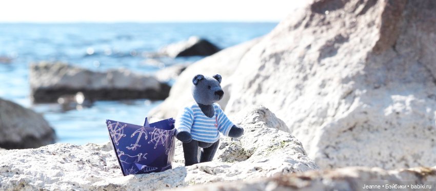 Синий — Авторские мишки Тедди и друзья: фото (фото 7)