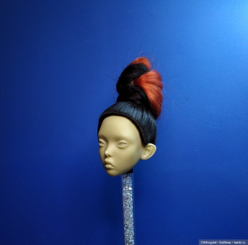 Скоро МК. Ювелирный парик "хвост"
